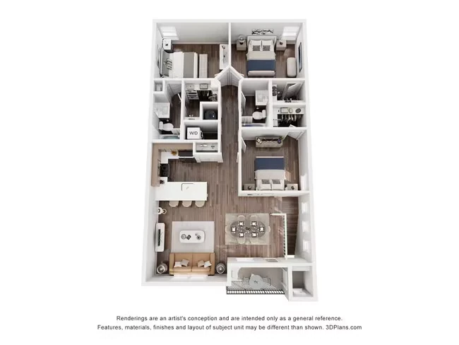 Whitestone B 9914LEF2 floor plan